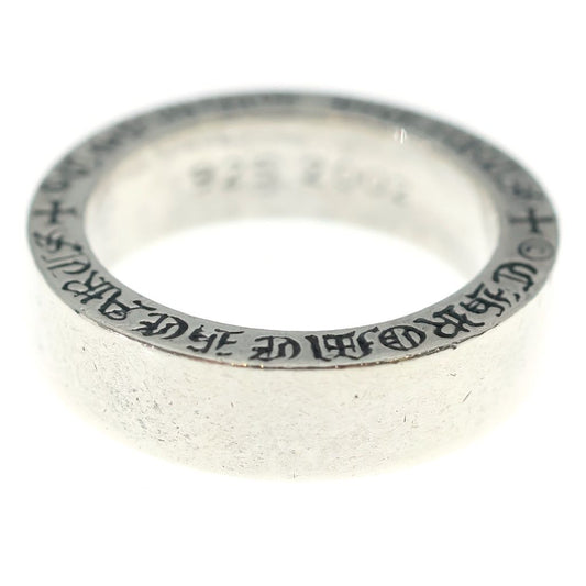 Chrome Hearts mm Spacer Pln mm Ring Plain Silver