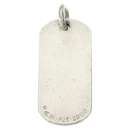 Chrome Hearts Raised Star Dogtag Dog Tag Limited Silver Necklace Top — view 2