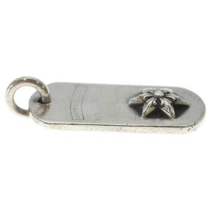 Chrome Hearts Raised Star Dogtag Dog Tag Limited Silver Necklace Top — view 4