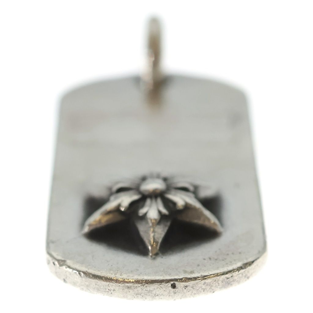 Chrome Hearts Raised Star Dogtag Dog Tag Limited Silver Necklace Top — view 5