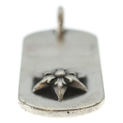 Chrome Hearts Raised Star Dogtag Dog Tag Limited Silver Necklace Top — view 5