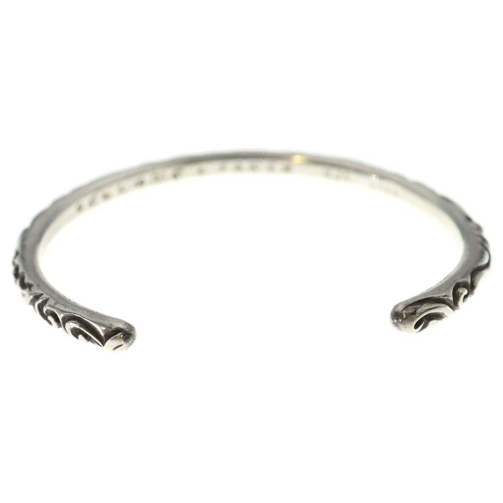Chrome Hearts Bangle Scroll Band Bracelet Silver — view 2