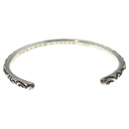 Chrome Hearts Bangle Scroll Band Bracelet Silver — view 2