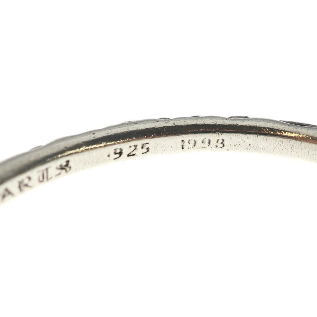 Chrome Hearts Bangle Scroll Band Bracelet Silver — view 6