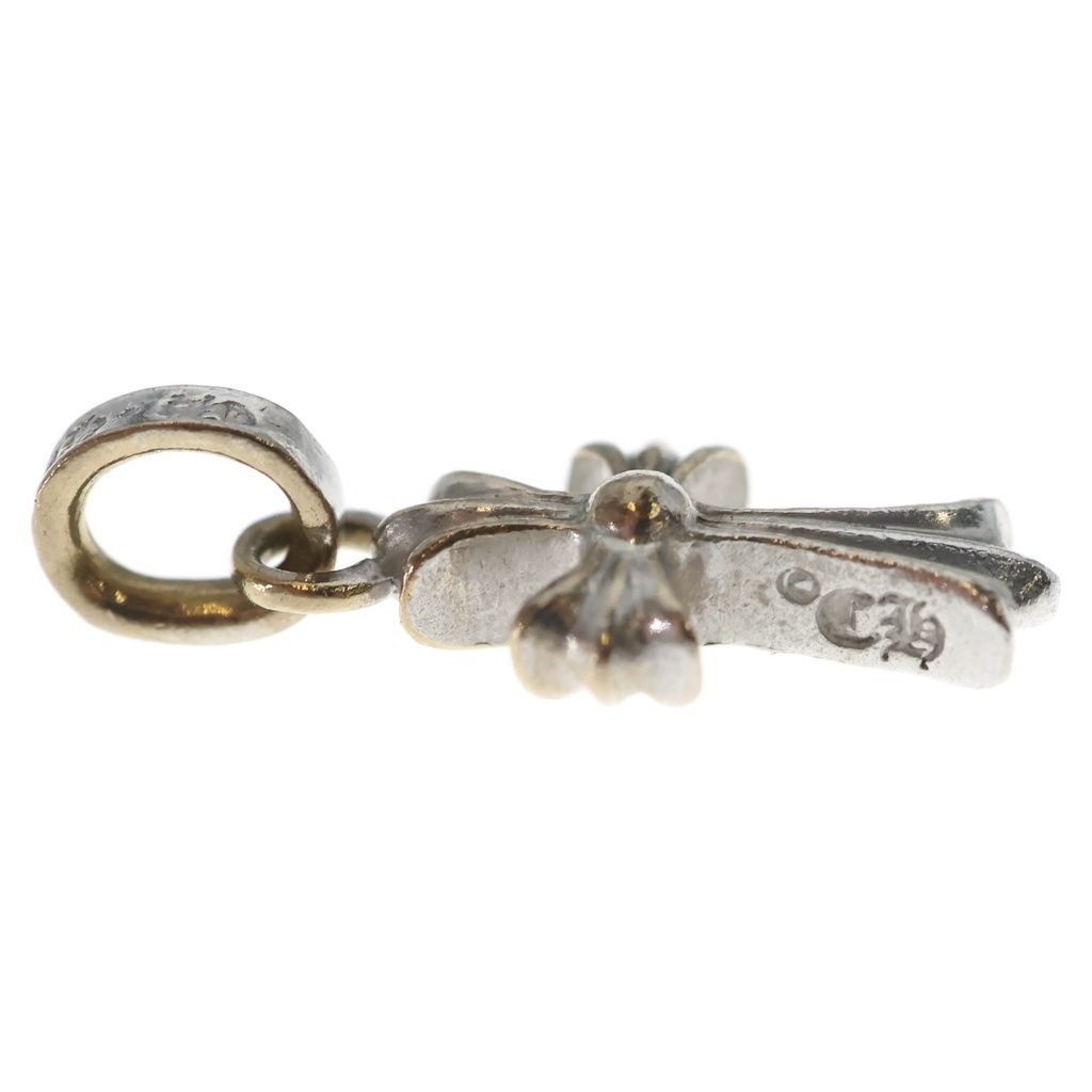 Chrome Hearts Crs Baby Fat Sap White Gold Fat Pave Pink Saffiano Shoulder — view 4