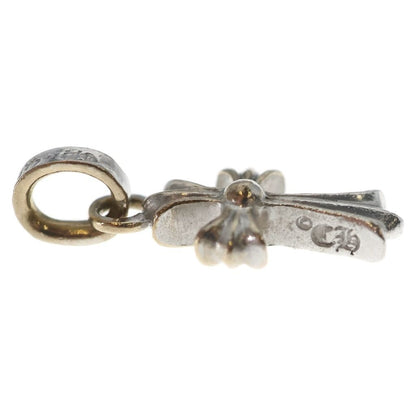 Chrome Hearts Crs Baby Fat Sap White Gold Fat Pave Pink Saffiano Shoulder — view 4