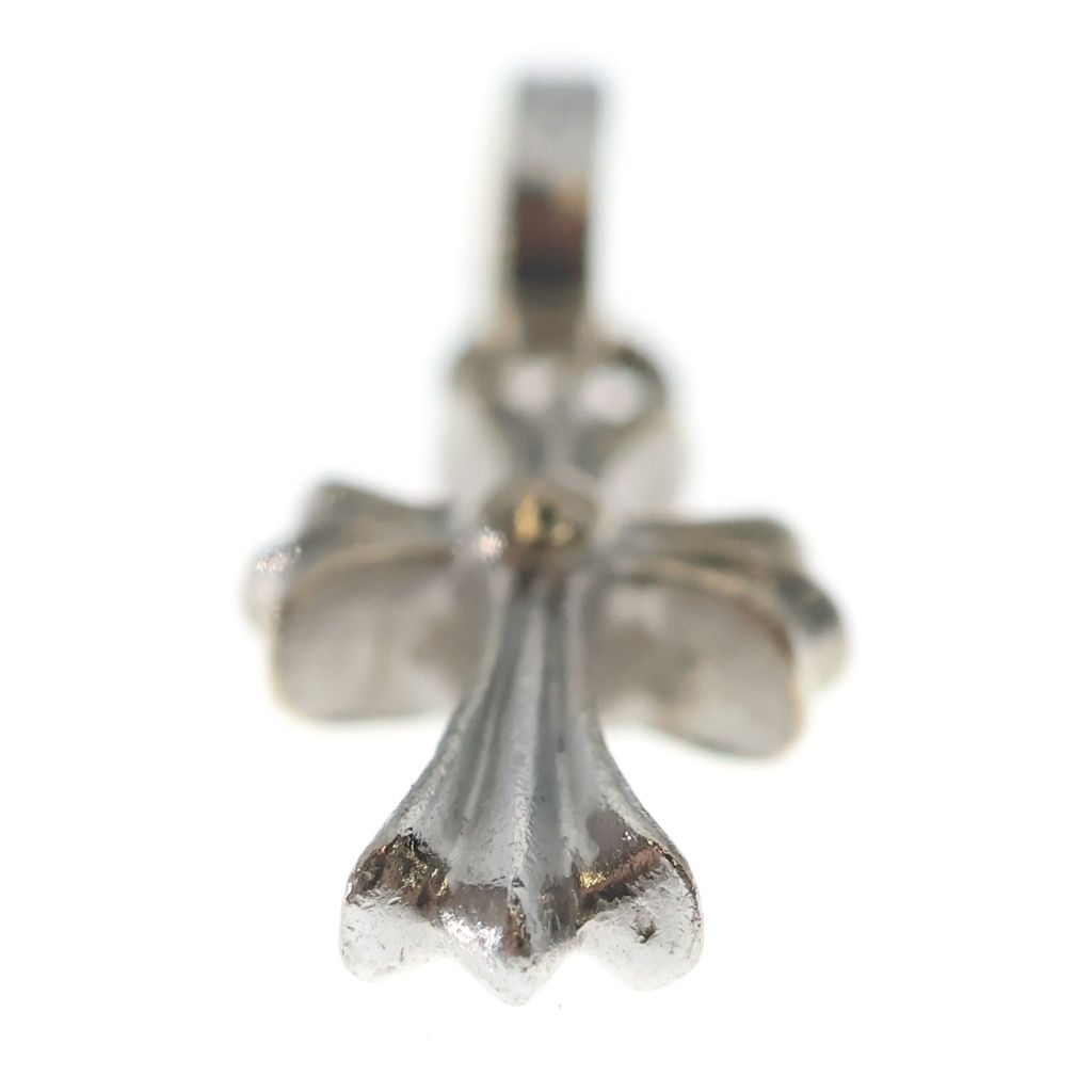 Chrome Hearts Crs Baby Fat Sap White Gold Fat Pave Pink Saffiano Shoulder — view 5