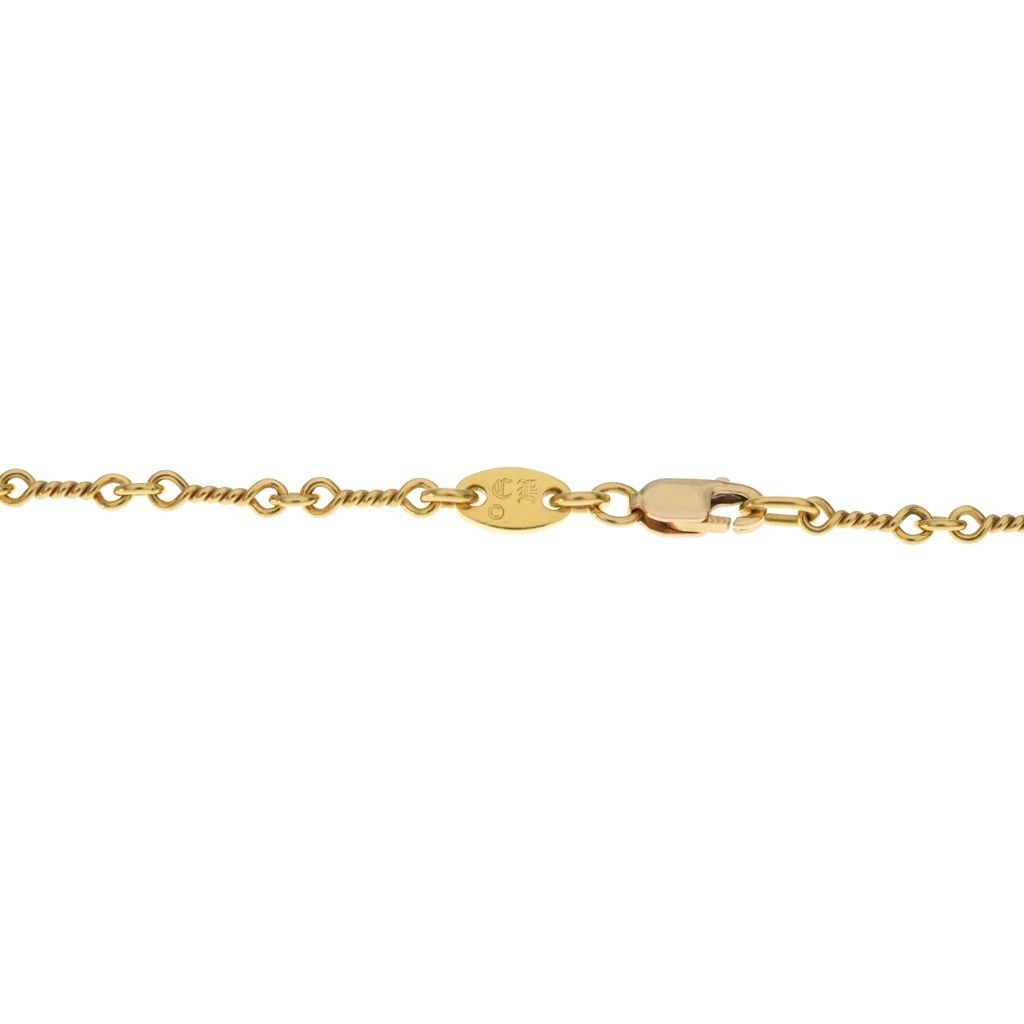 Chrome Hearts 22k Neckchain Twist Chain Necklace Gold — view 5