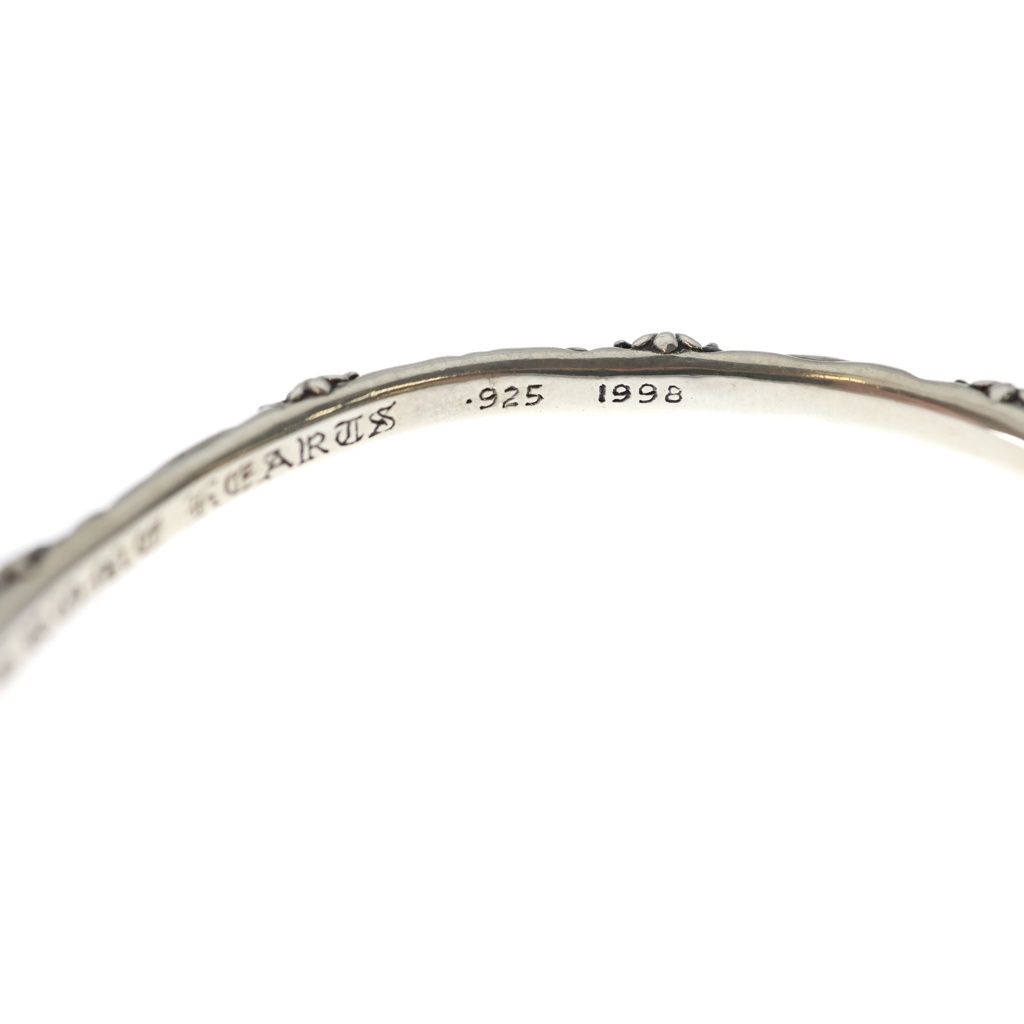 Chrome Hearts Bangle Sbt Band Bracelet Silver — view 6