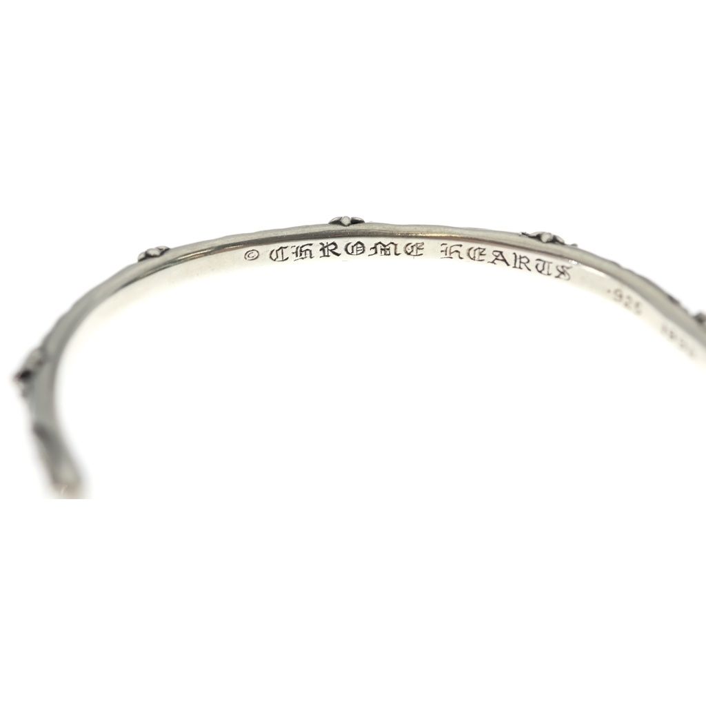 Chrome Hearts Bangle Sbt Band Bracelet Silver — view 5