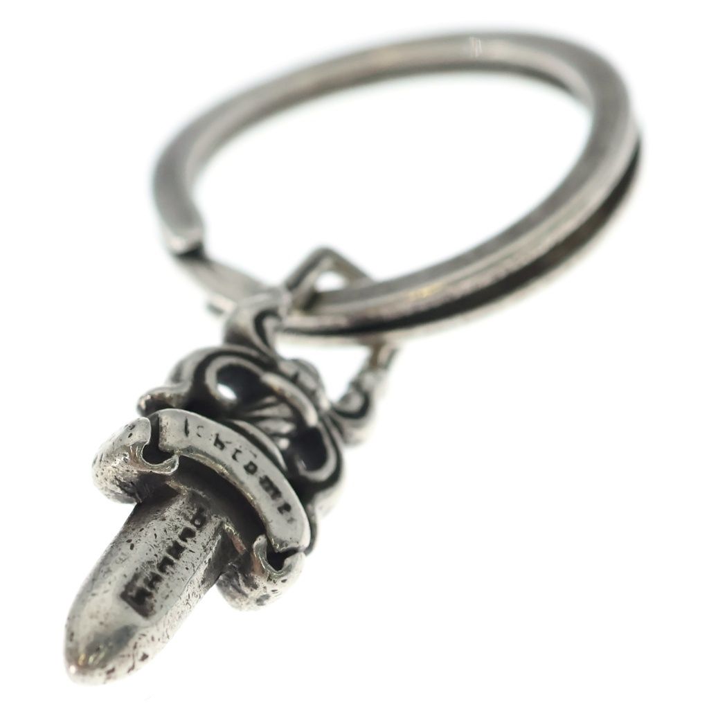 Chrome Hearts Dggr Key Ring 5 Dagger Silver Key Chain Key Holder — view 5