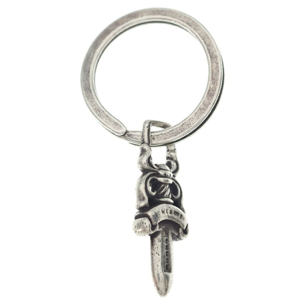 Chrome Hearts Dggr Key Ring 5 Dagger Silver Key Chain Key Holder — view 2
