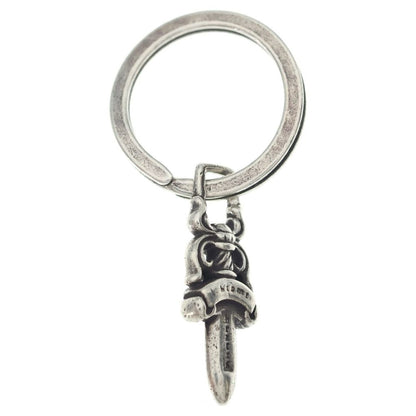 Chrome Hearts Dggr Key Ring 5 Dagger Silver Key Chain Key Holder — view 2