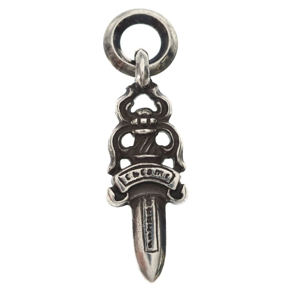 Chrome Hearts 5 Dagger 5 Charm Pendant Top Silver — view 2