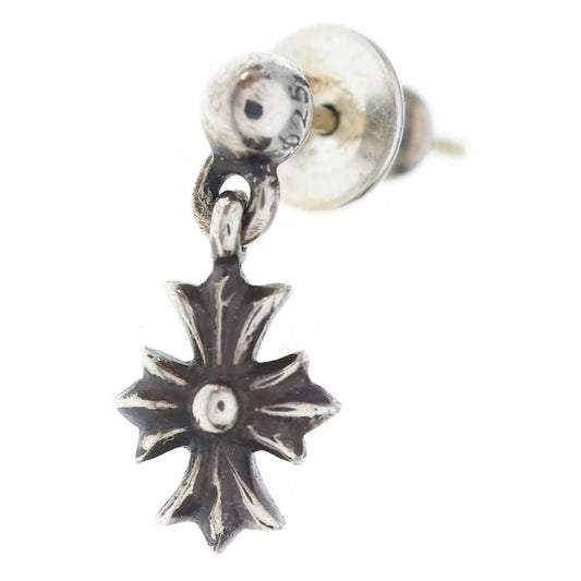 Chrome Hearts Tny CH Pls Tiny CH Plus Drop Earrings Silver