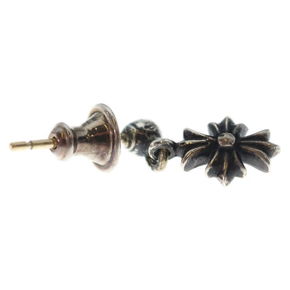 Chrome Hearts Tny CH Pls Tiny CH Plus Drop Earrings Silver — view 4