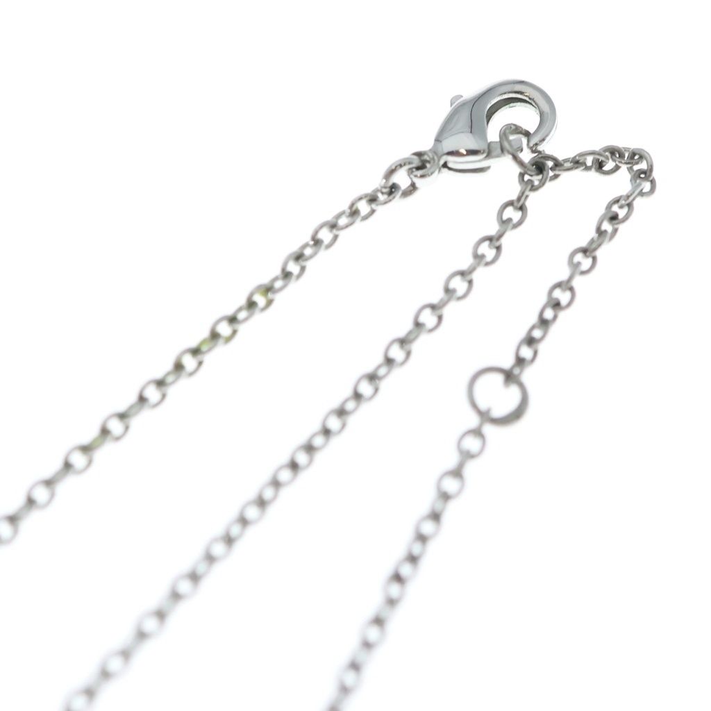 Dior Clair Lune Rhinestone Decoration Necklace Silver — view 4