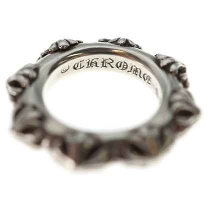 Chrome Hearts Cross Band Ring Silver — view 5