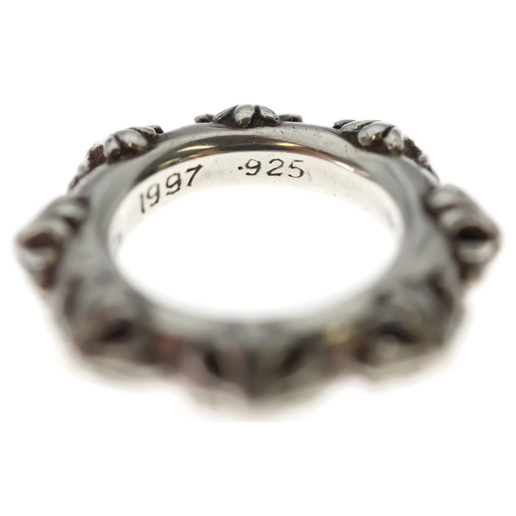 Chrome Hearts Cross Band Ring Silver — view 6