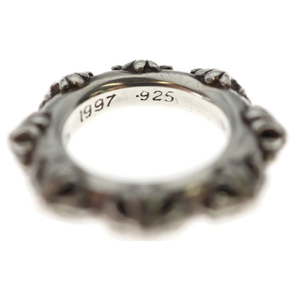 Chrome Hearts Cross Band Ring Silver — view 6