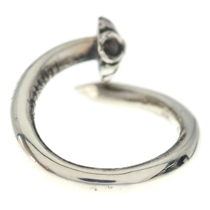 Chrome Hearts Nail Crsball Cross Ball Ring Silver — view 2