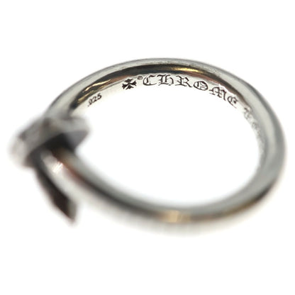 Chrome Hearts Nail Crsball Cross Ball Ring Silver — view 5