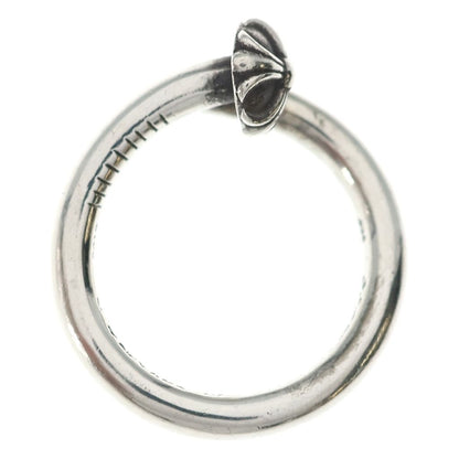 Chrome Hearts Nail Crsball Cross Ball Ring Silver — view 6