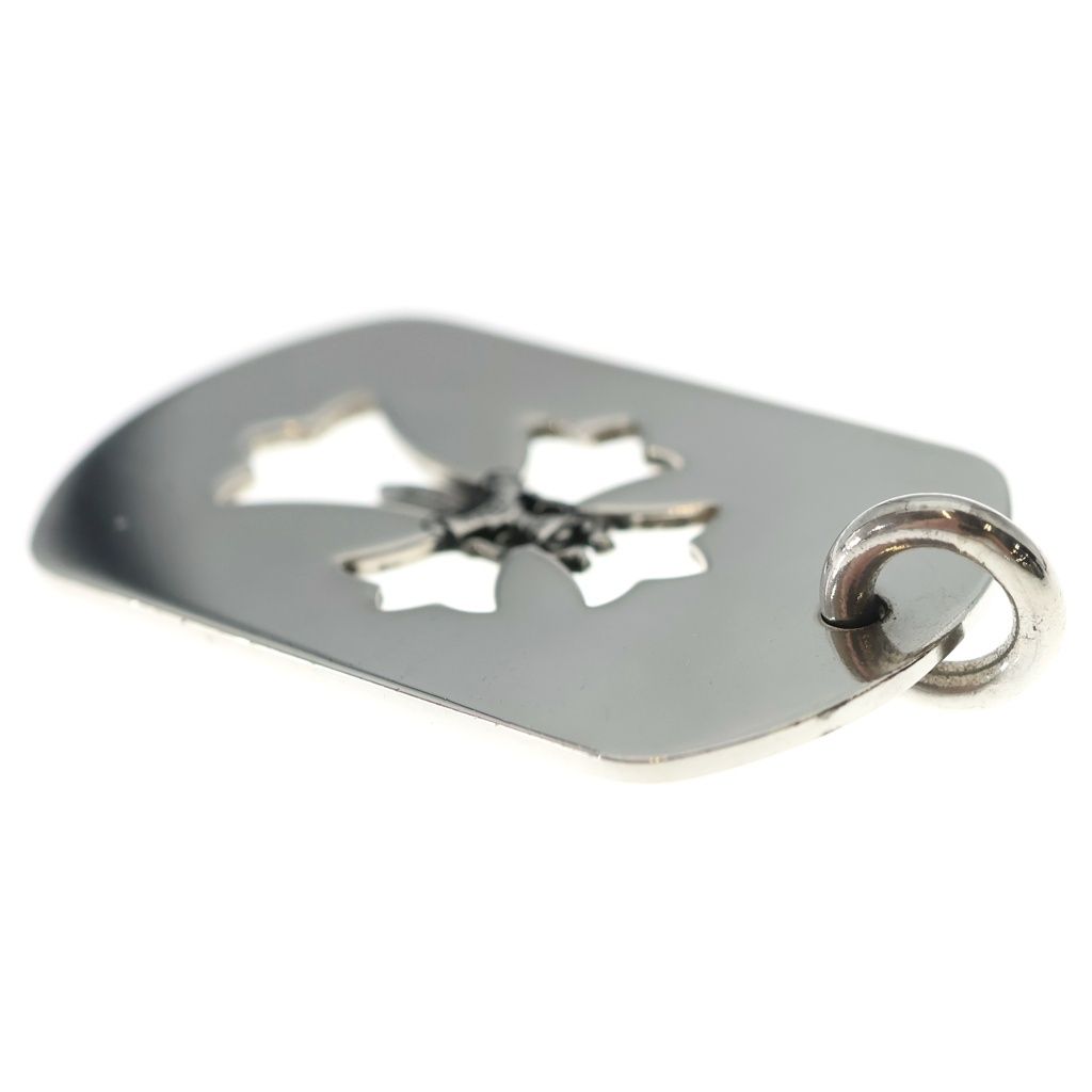 Chrome Hearts Tag Lrg Cross Dagg Cutout Dagger Large Dog Tag Necklace Top — view 6
