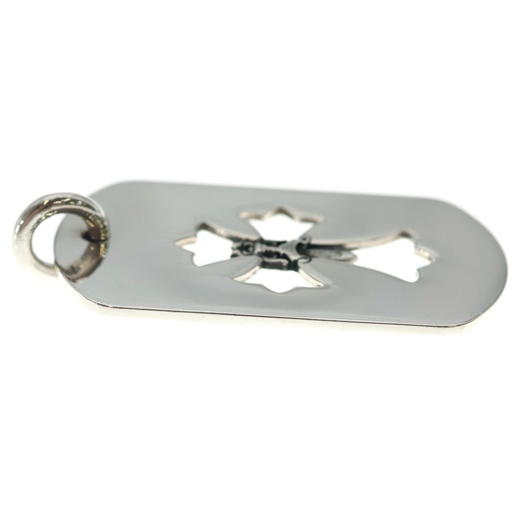 Chrome Hearts Tag Lrg Cross Dagg Cutout Dagger Large Dog Tag Necklace Top — view 4