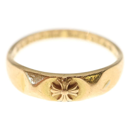 Chrome Hearts 22k Bubblgm Pyramid Pls Bubblegum Plus Sling Gold Ring — view 4