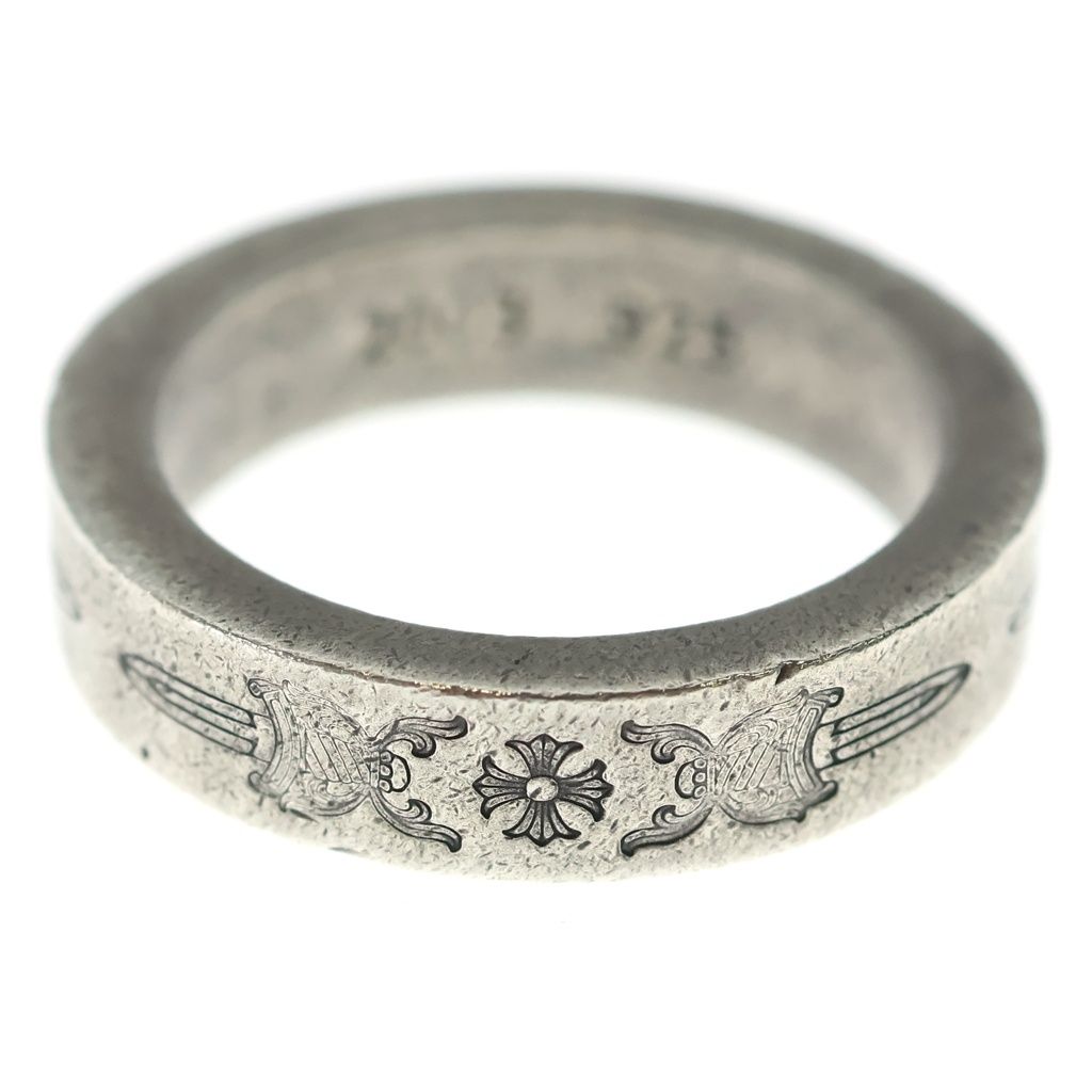 Chrome Hearts mm Spacer Dagger mm Ring Silver