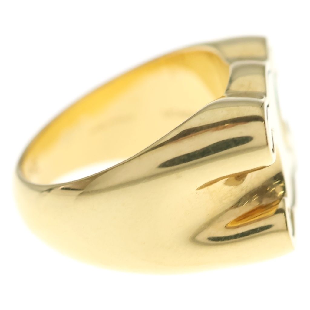 Celine Triomphe Log Gold Ring — view 3