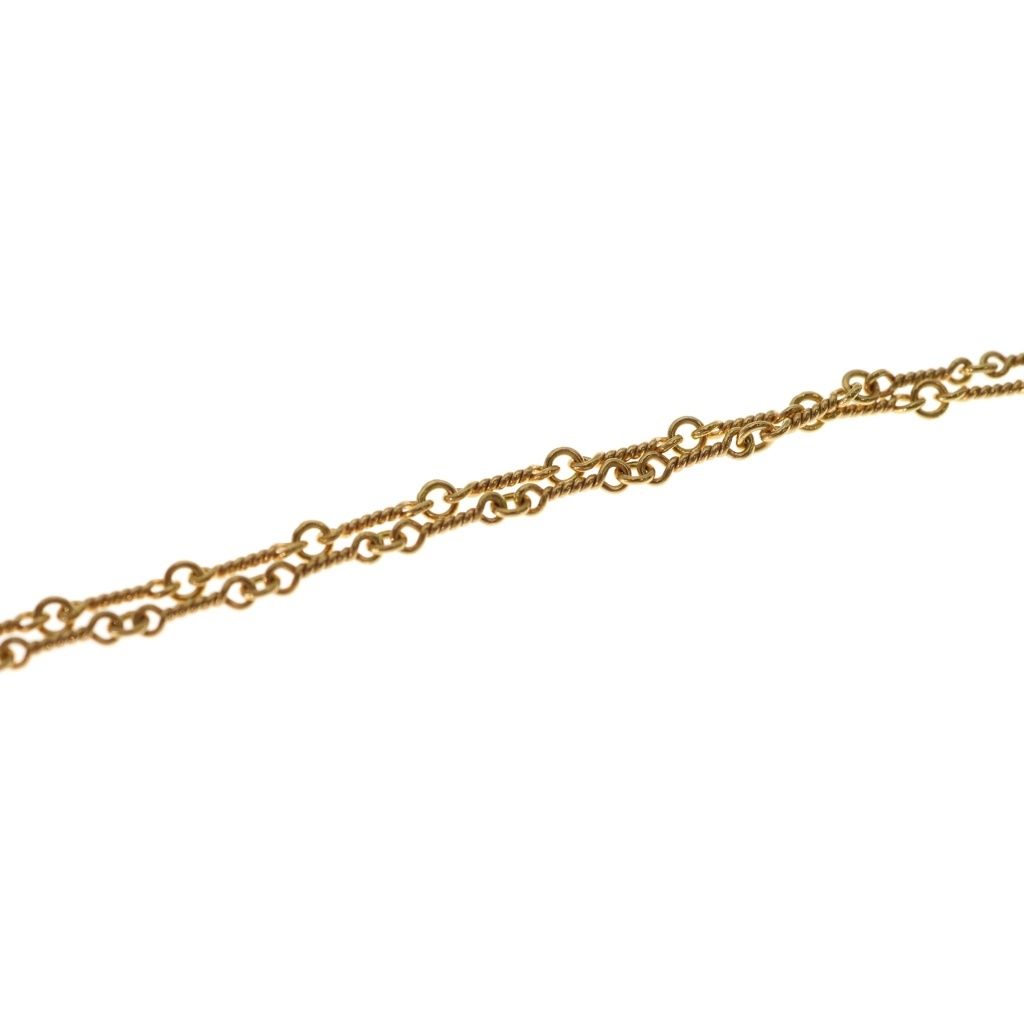 Chrome Hearts 22k Neckchain Twist Chain Necklace Gold — view 4