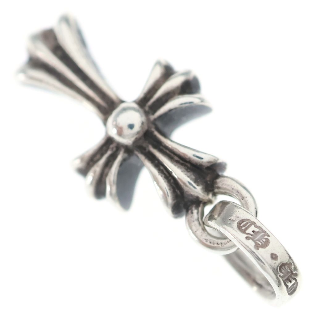 Chrome Hearts Crs Baby Fat Cross Pendant Top Silver — view 6