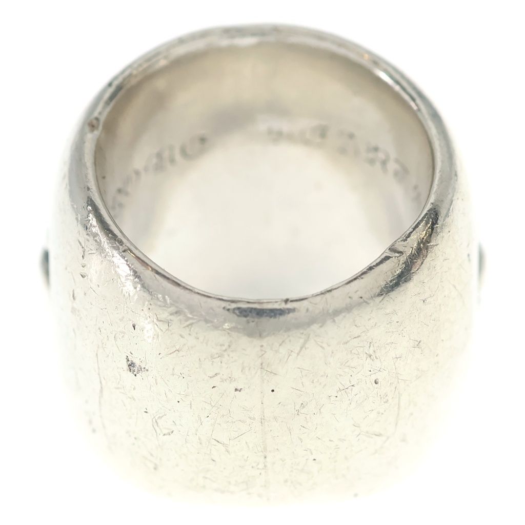Chrome Hearts Classic Oval Cross Ring Silver — view 2