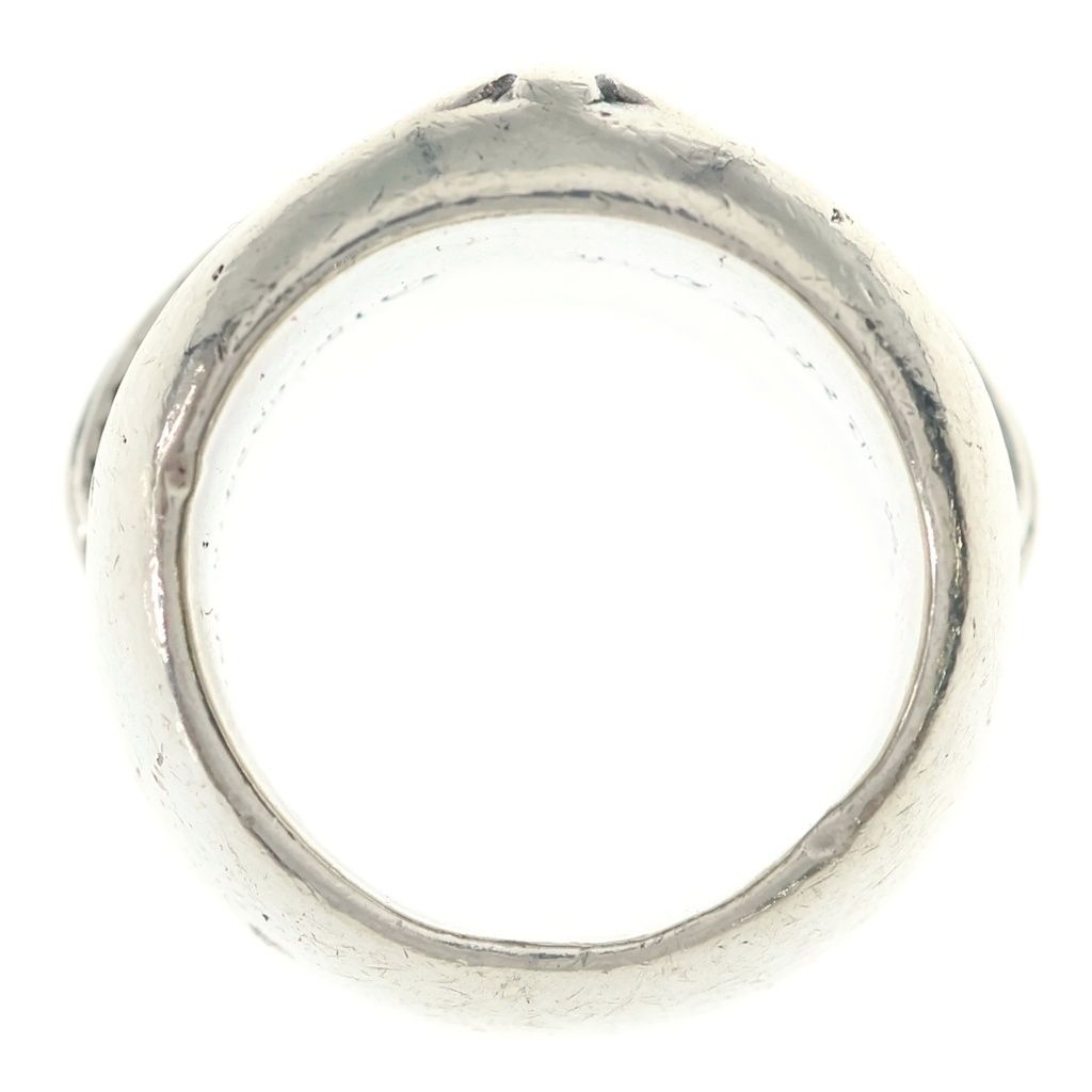 Chrome Hearts Classic Oval Cross Ring Silver — view 6