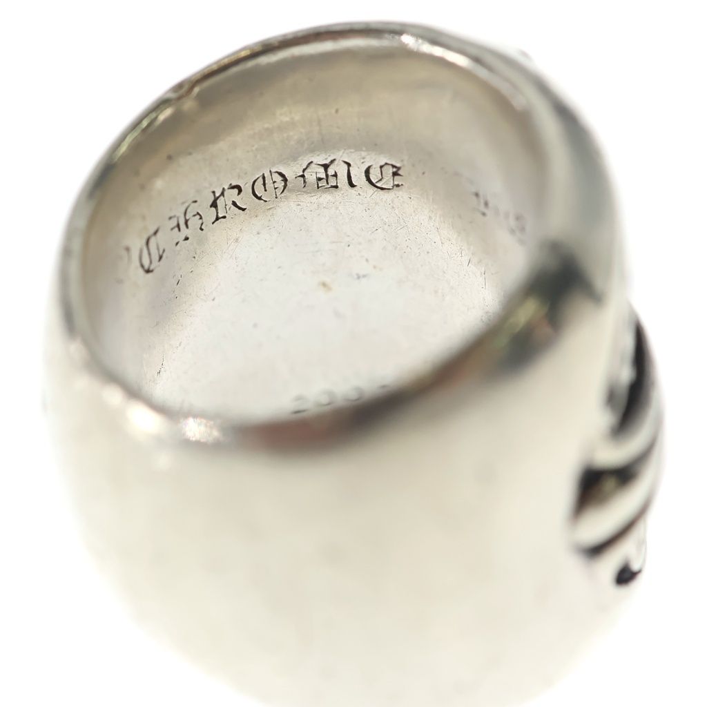 Chrome Hearts Classic Oval Cross Ring Silver — view 5