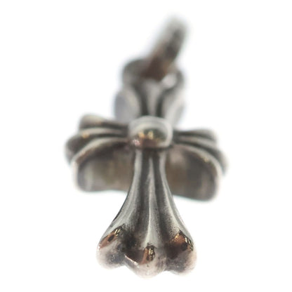 Chrome Hearts Crs Baby Fat Cross Pendant Top Silver — view 5