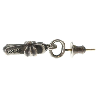 Chrome Hearts Bby Pprchn Baby Fat Cross Drop Earrings Silver — view 3
