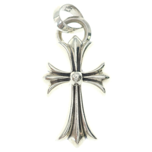 Chrome Hearts CH Crs Sml Bale Small CH Cross Pendant Top Silver