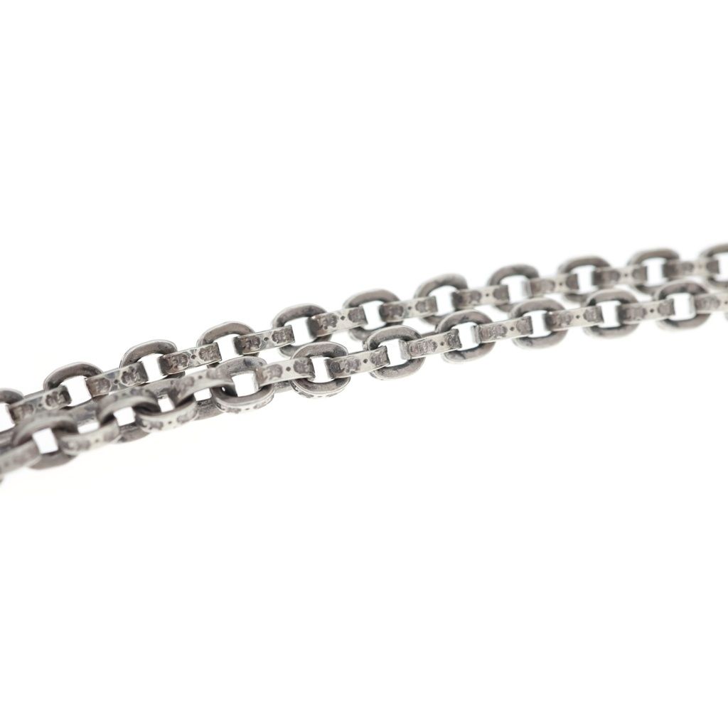 Chrome Hearts Paper Chain 20 Necklace Silver — view 4