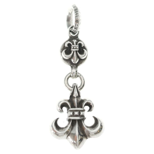 Chrome Hearts BS Fleur 1 Ball BS Charm Pendant Top Silver