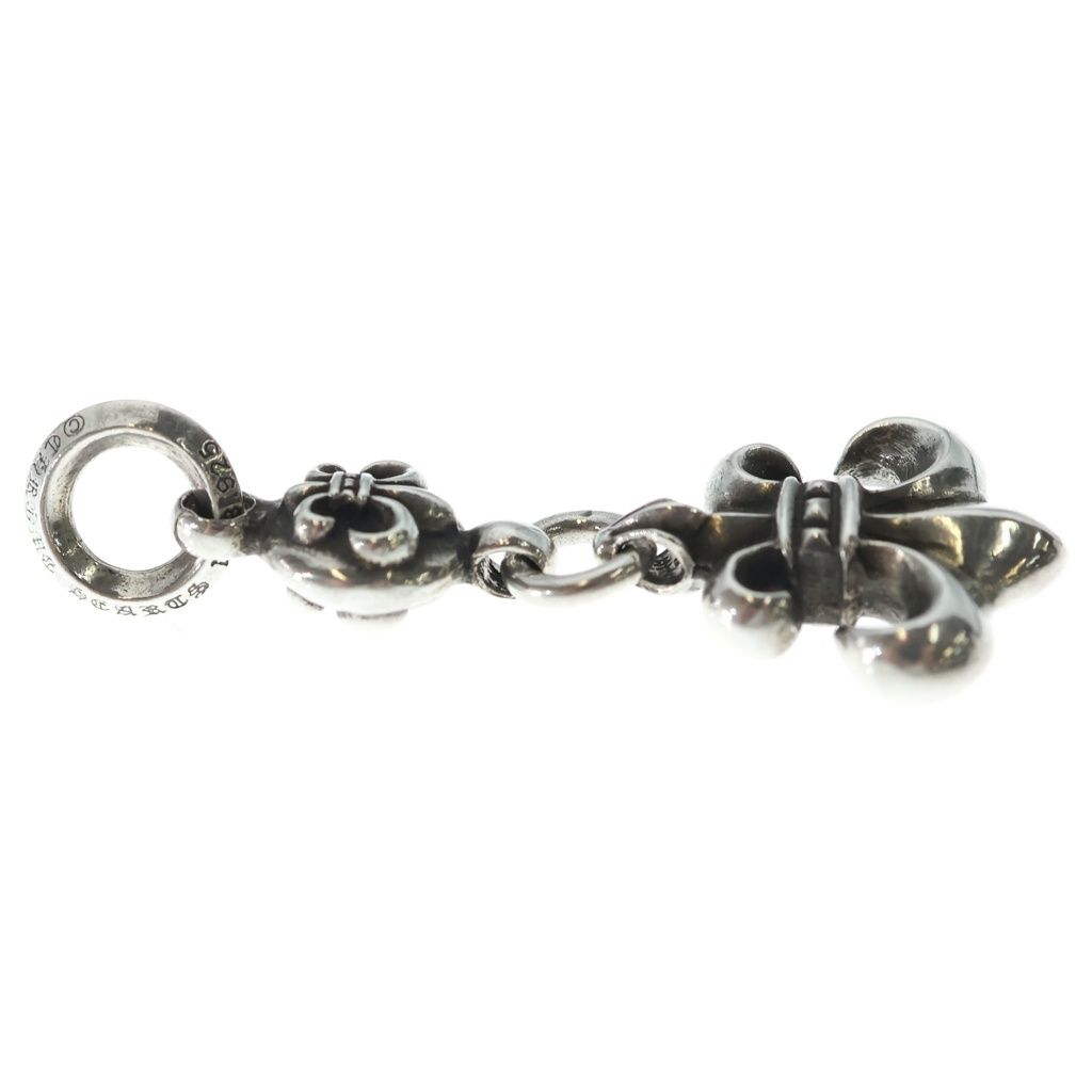 Chrome Hearts BS Fleur 1 Ball BS Charm Pendant Top Silver — view 4