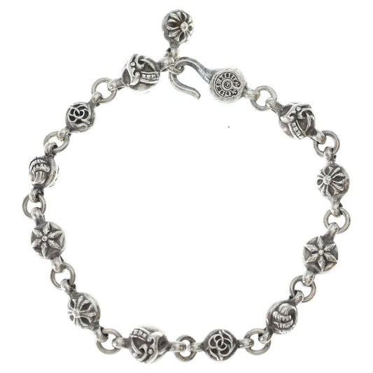 Chrome Hearts No1 Multi Ball Bracelet Silver
