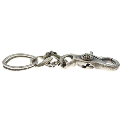Chrome Hearts Clp Chn Fancy-s Short Fancy Link Key Chain Silver Key Holder — view 3