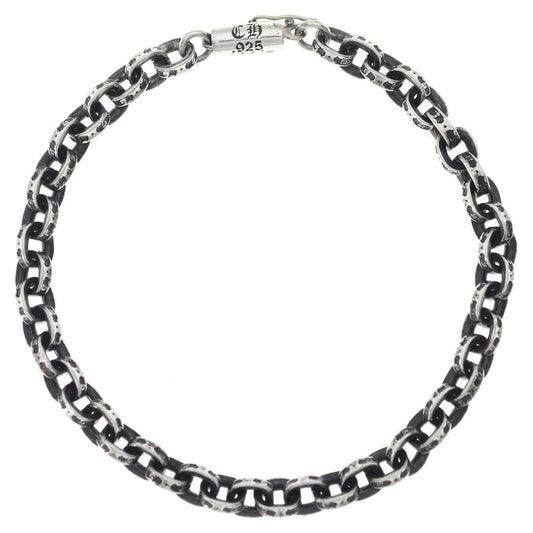 Chrome Hearts Paper Chain Bracelet Silver