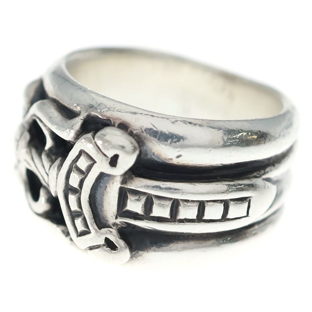 Chrome Hearts Dagger Ring Silver