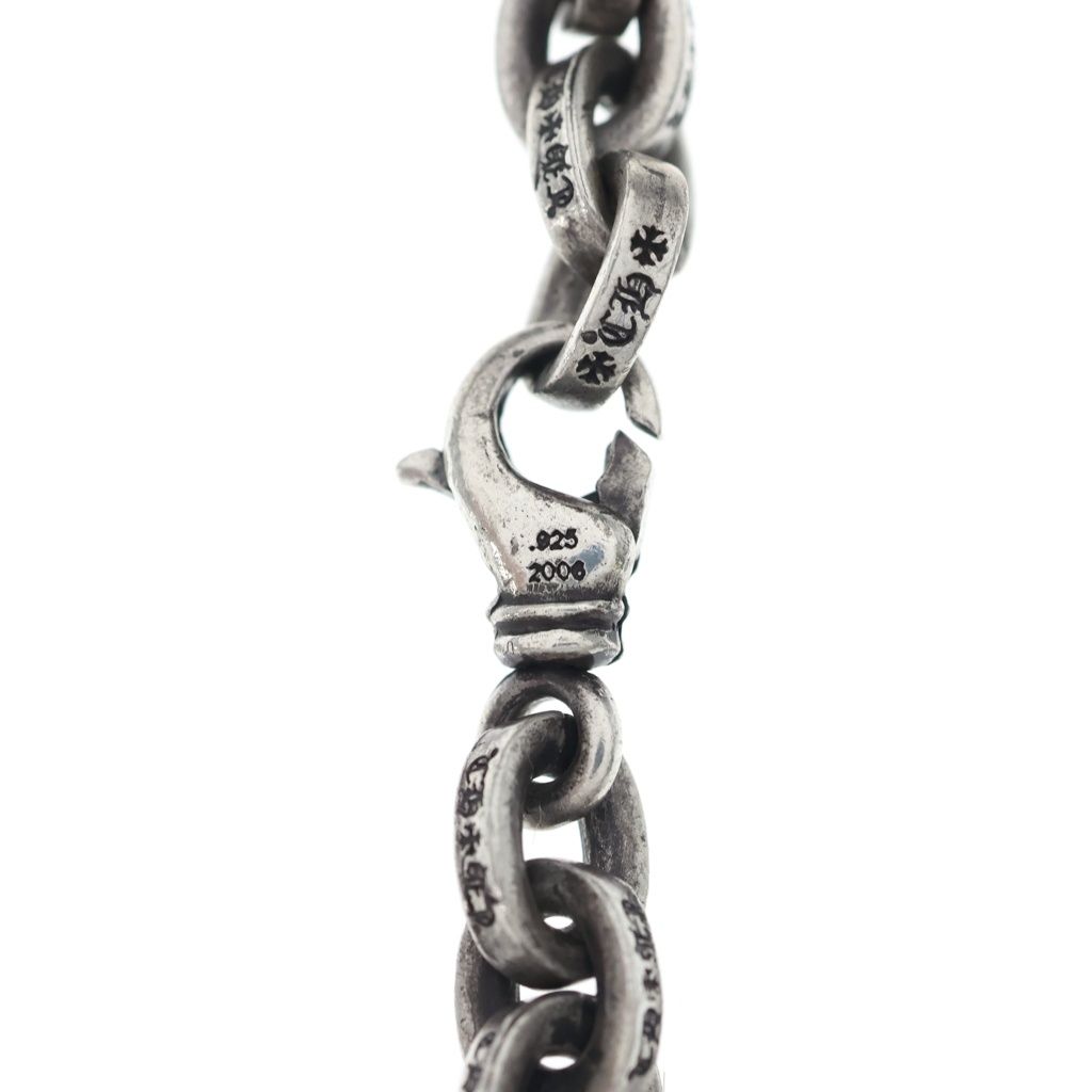 Chrome Hearts Paper Chain Lrg Large Peper Silver Necklace — view 6