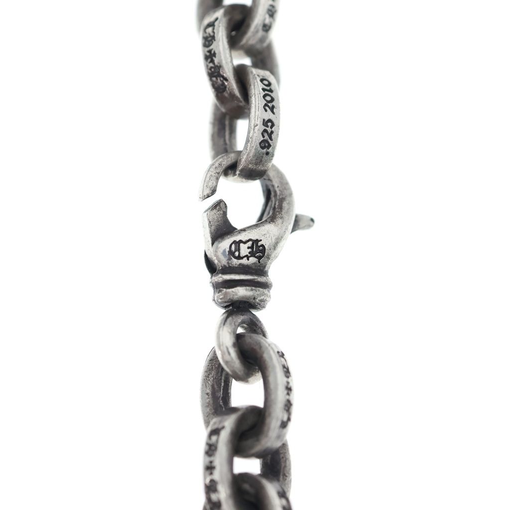 Chrome Hearts Paper Chain Lrg Large Peper Silver Necklace — view 5