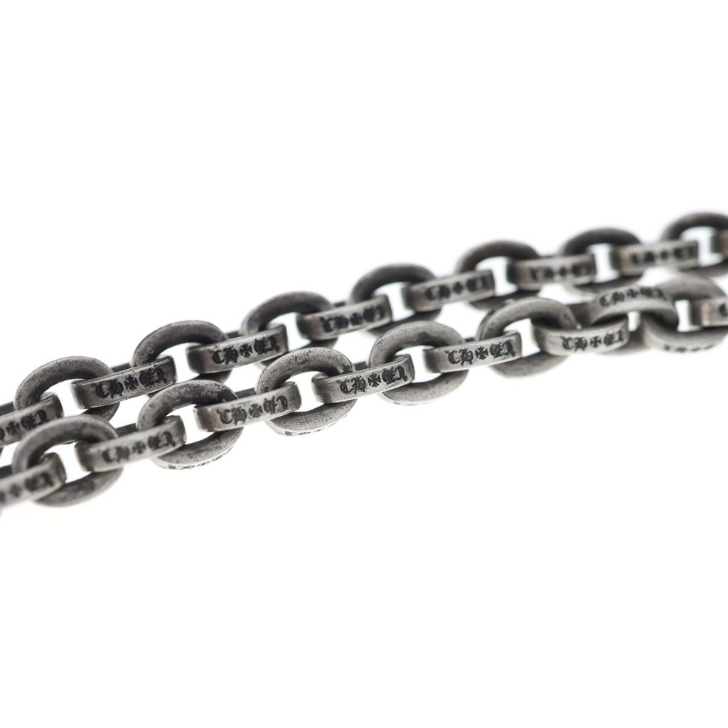 Chrome Hearts Paper Chain Lrg Large Peper Silver Necklace — view 4